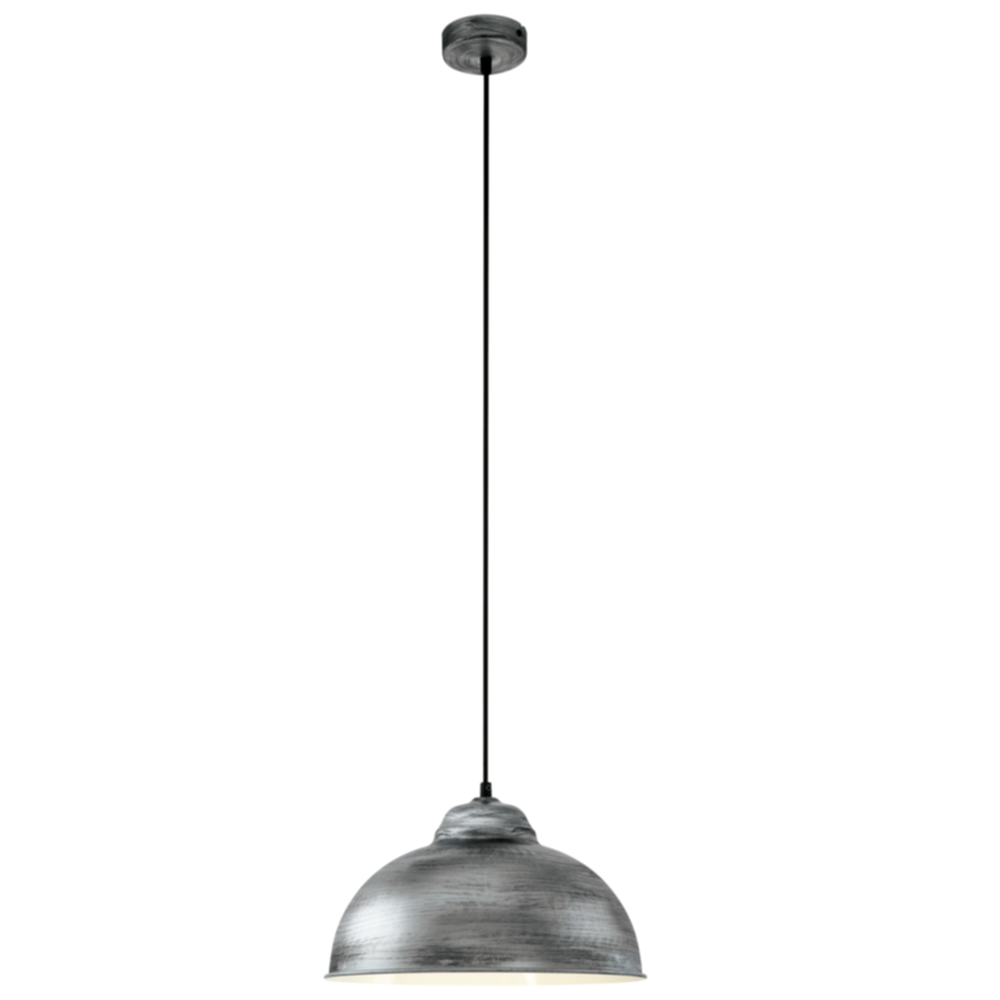 Suspension Truro argent Ø370 mm E27 - EGLO