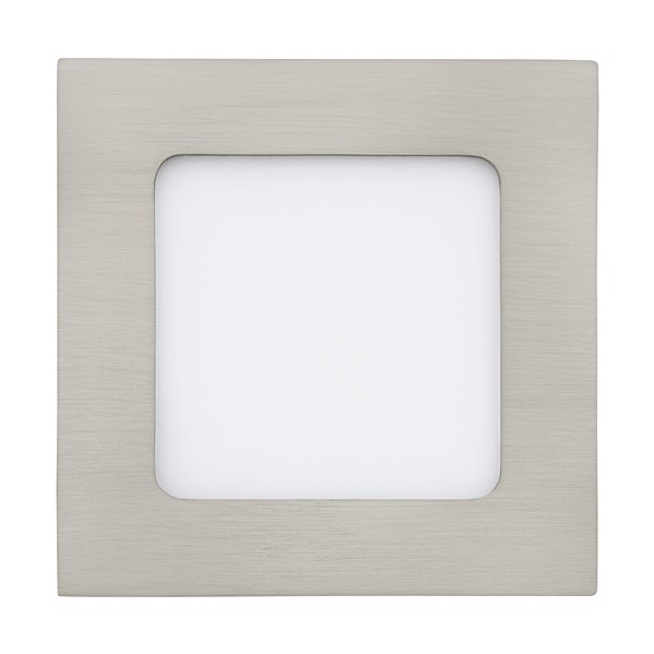 Spot encastré PLAT 120X120 5.5W - 4000K - Acier - EGLO