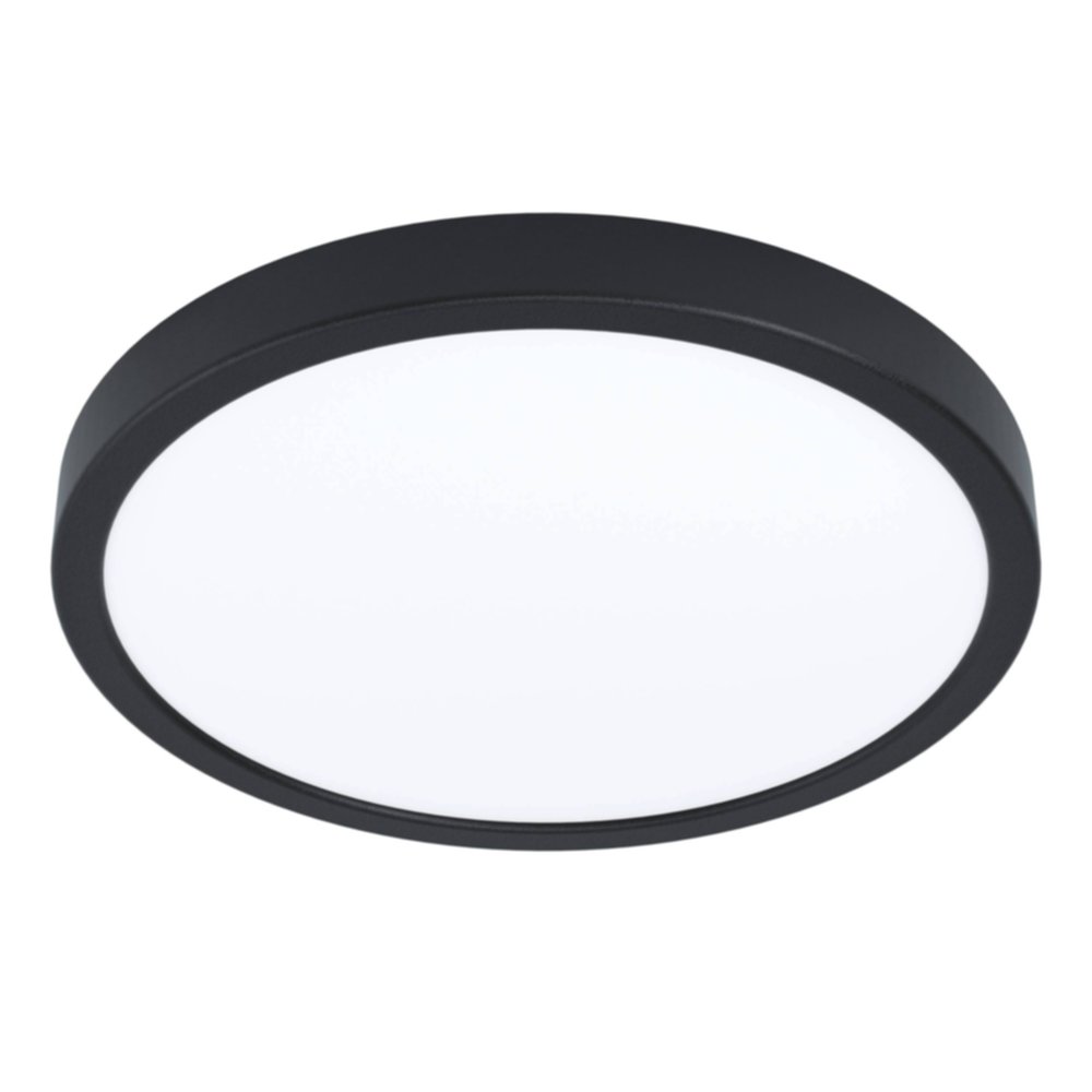 Led surface Fueva 5 noir ø 285 mm LED incl. 20W 4000k - EGLO