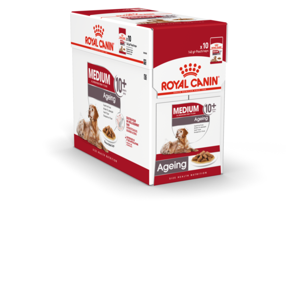 10 Sachets Nourriture humide chien senior Medium 140g - ROYAL CANIN