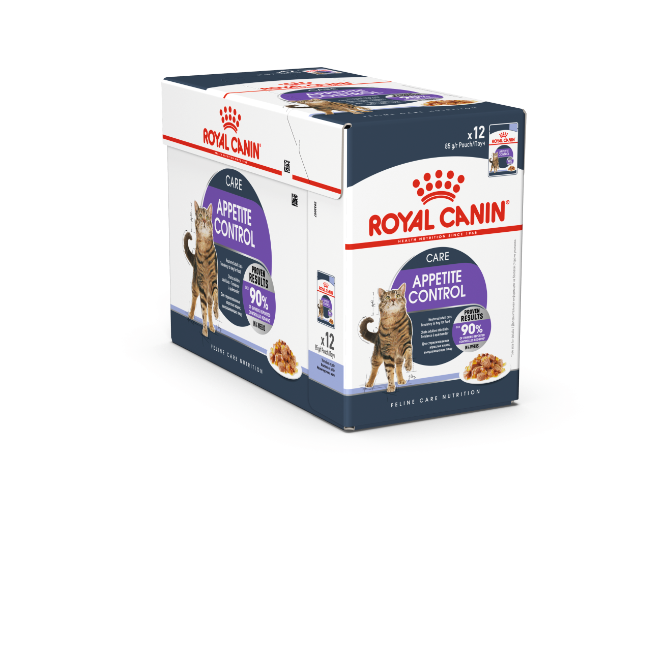 Pâtées Chat Appetite Control Care Gelee 12x85gr - ROYAL CANIN 