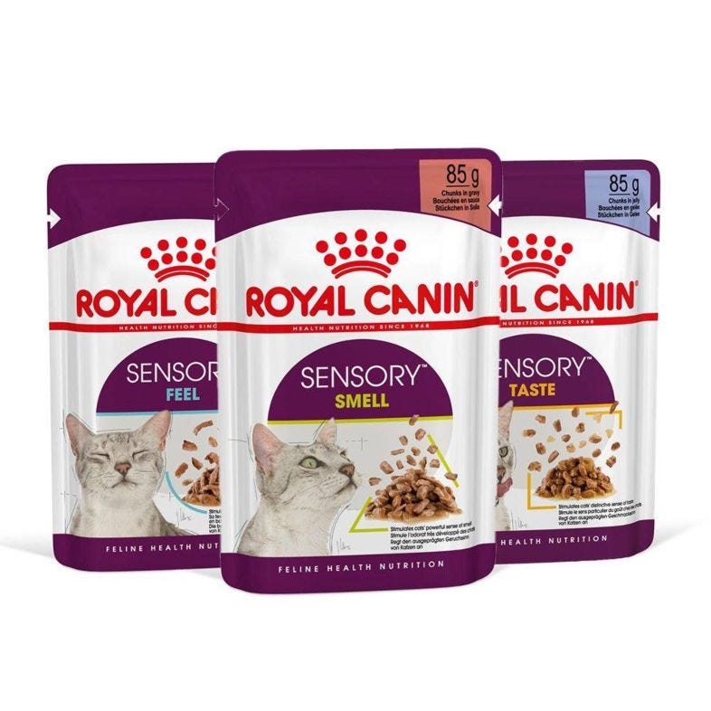 Pâtées chat sensory multipack 12x85g - ROYAL CANIN