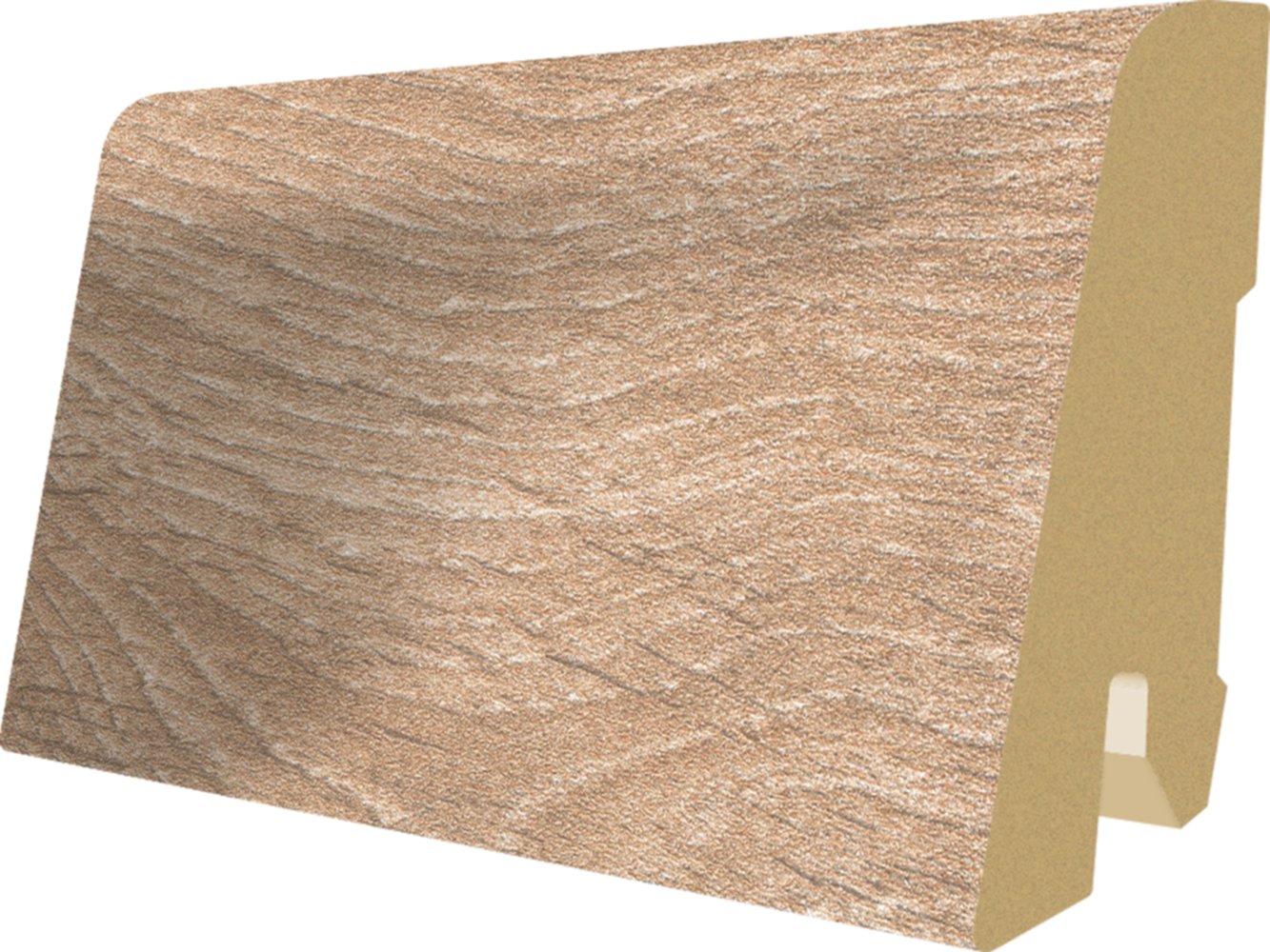 Plinthe sol stratifié décor Chêne Woodwork 240x6x1,7cm