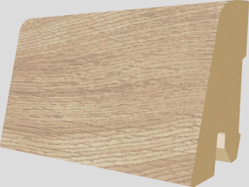 Plinthe sol stratifié Chêne Caramel 2400x60x17mm - EGGER