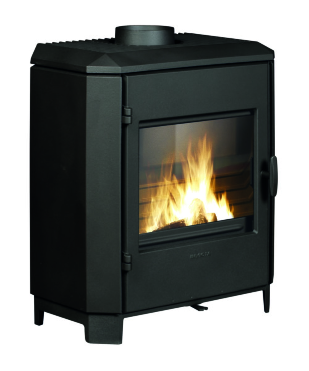 Poêle à bois fonte Carolo 5-12kW Bûches 56cm - INVICTA