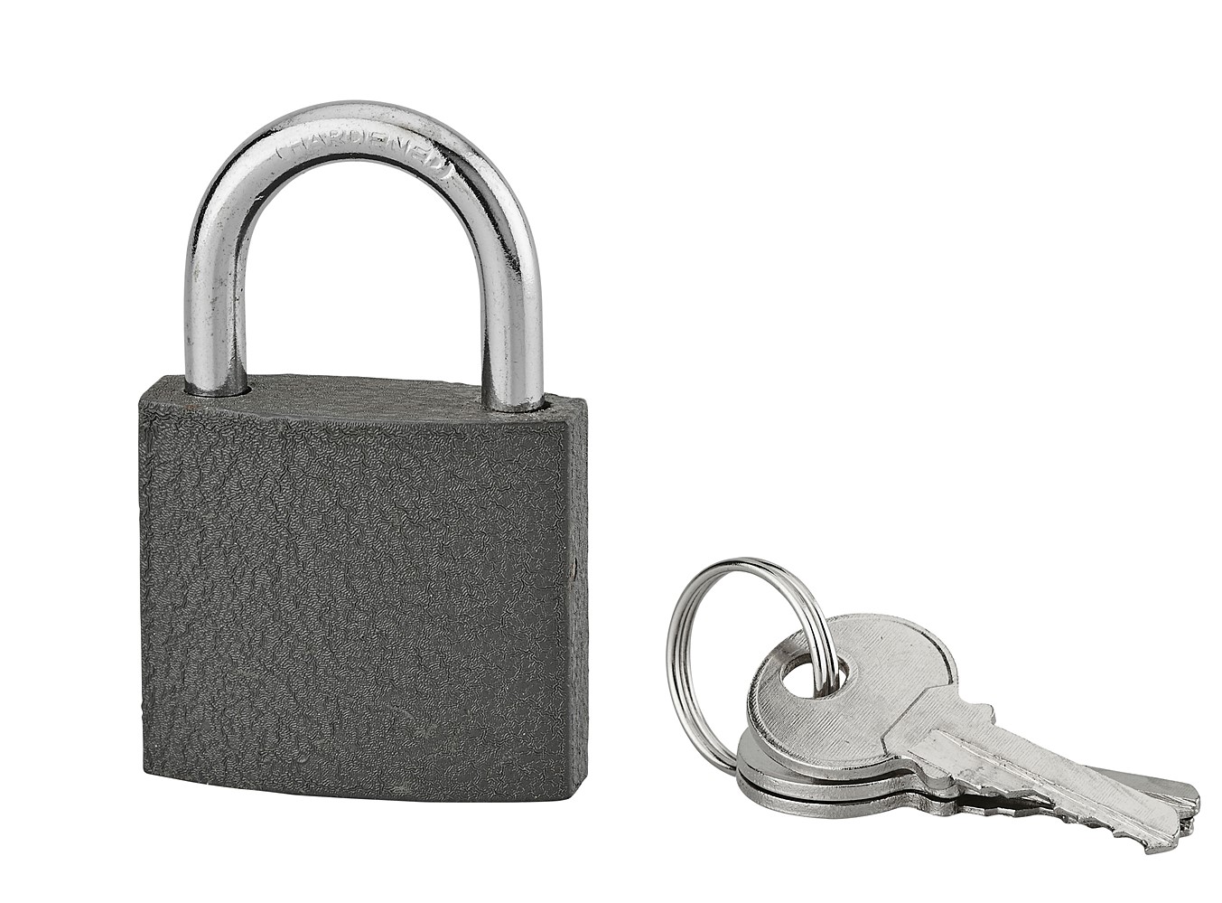 Cadenas Acera 40mm gris anse acier cémenté 3 clés - 1ER