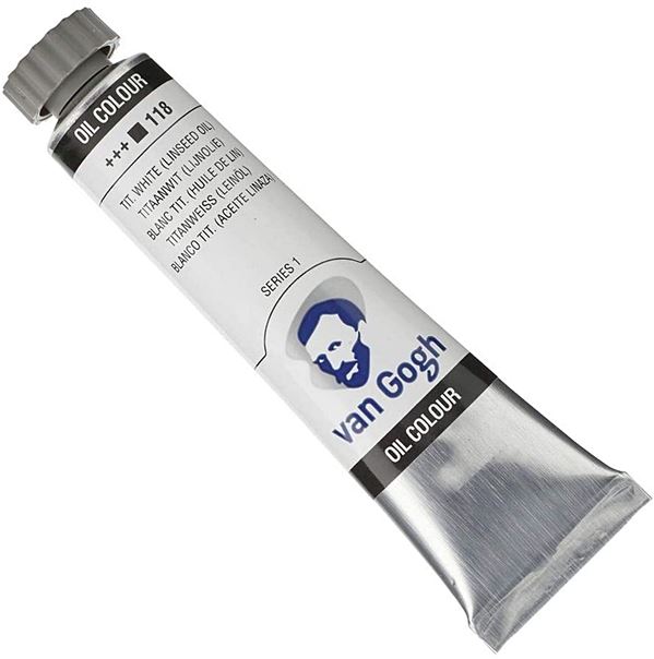 Peinture à l'huile tube 20ml bleu phtalo 570  - VAN GOGH