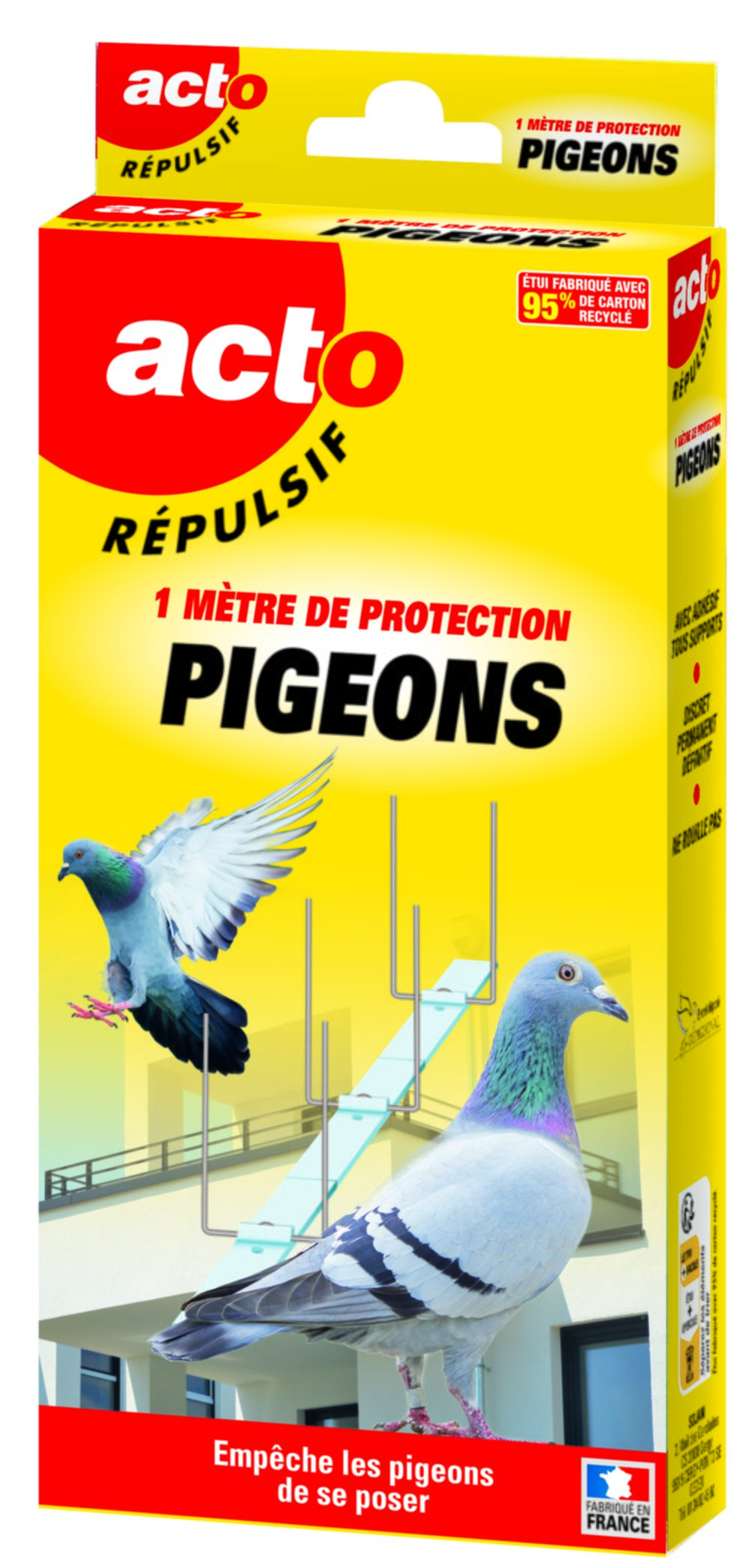 Picots Répulsifs Pigeons - RETRO