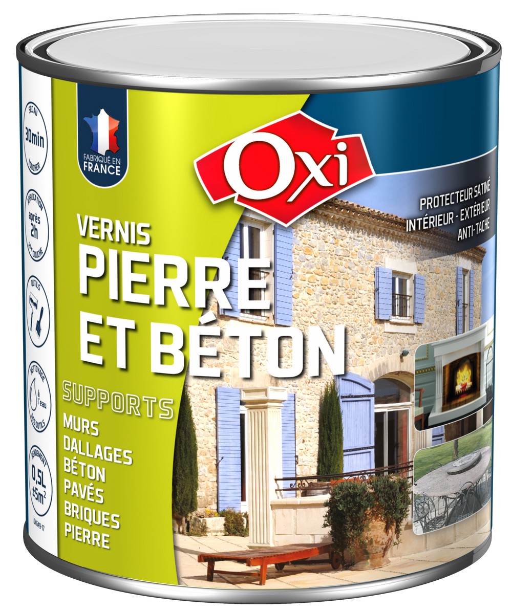 Vernis spécial Pierre et Béton 2,5L - OXI