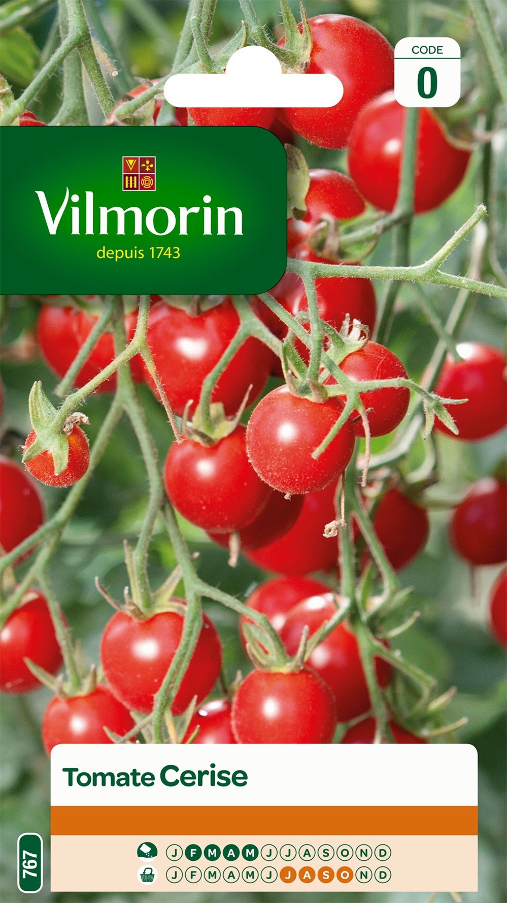 Graines Tomate Cerise - VILMORIN