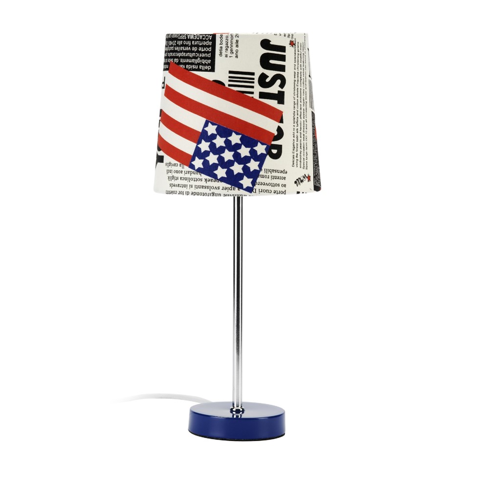 Lampe de Chevet Star 37x15,5x15,5cm 40W Multicolore - MATHIAS