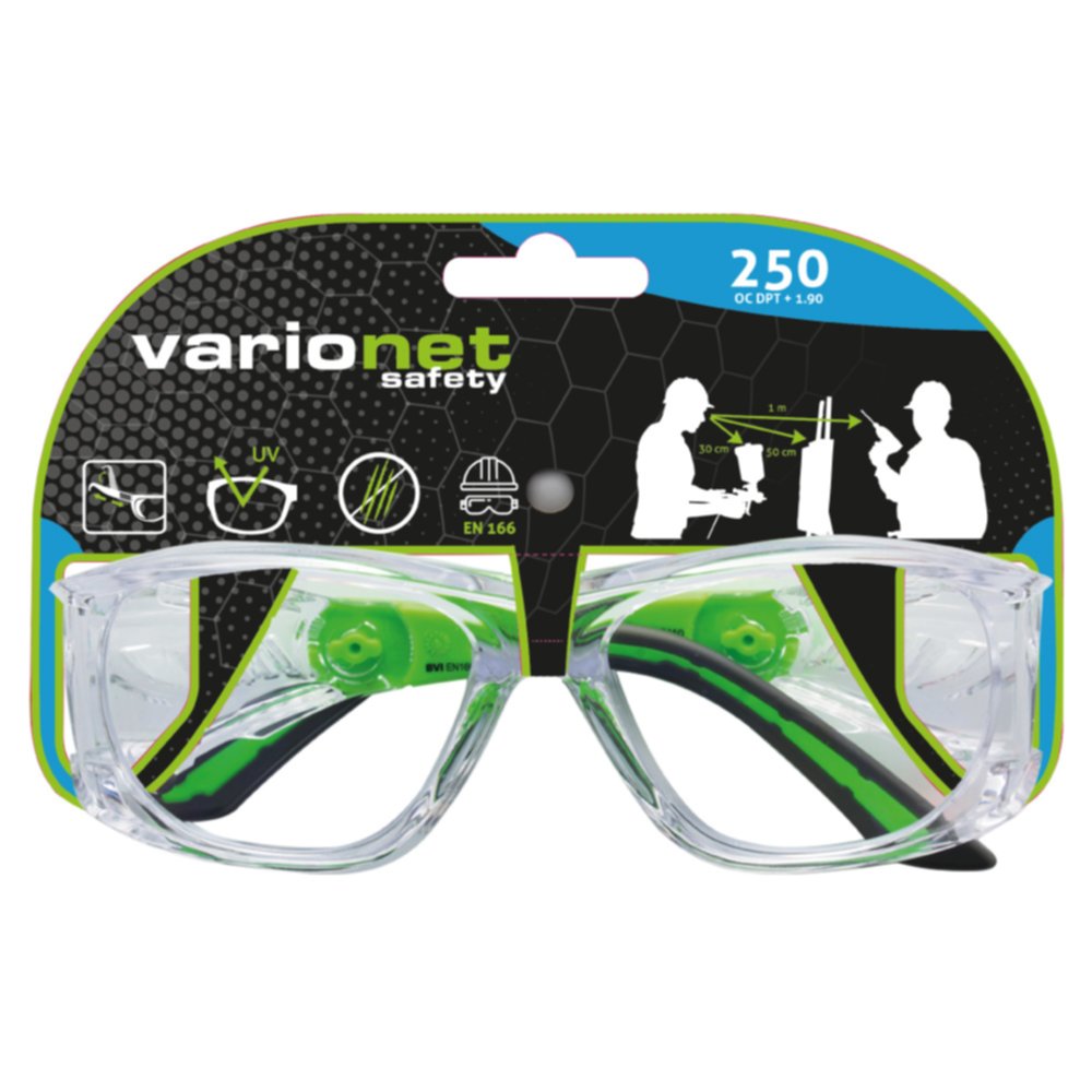 Lunettes de protection et correction pour presbytes + 2,50 - VARIONET SAFETY