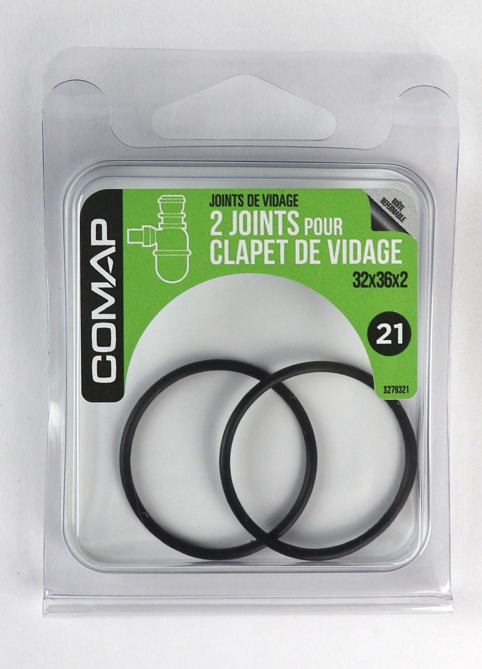 Joints clapets de vidage 32x36 - COMAP