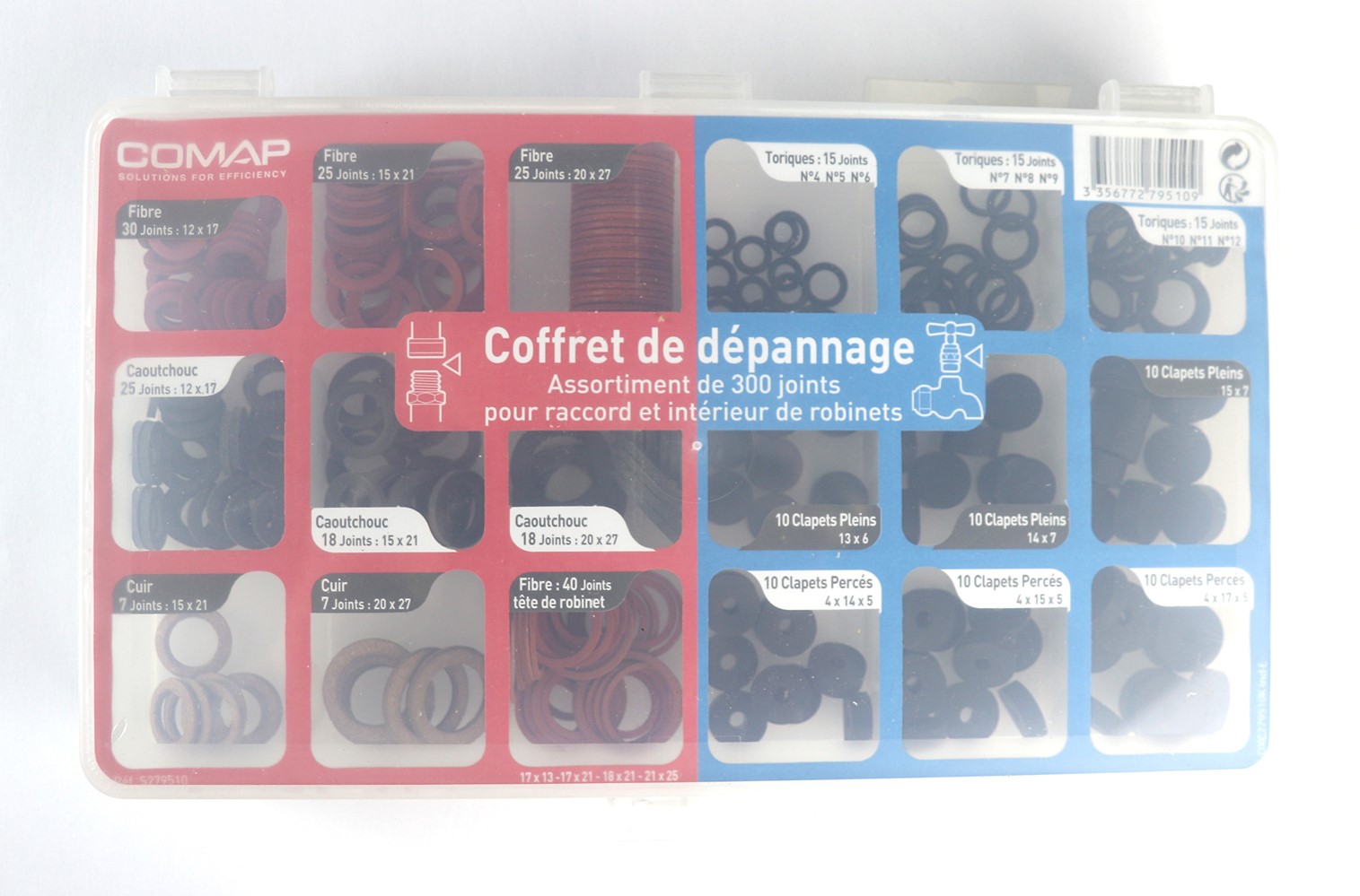 Coffret de 300 joints - COMAP