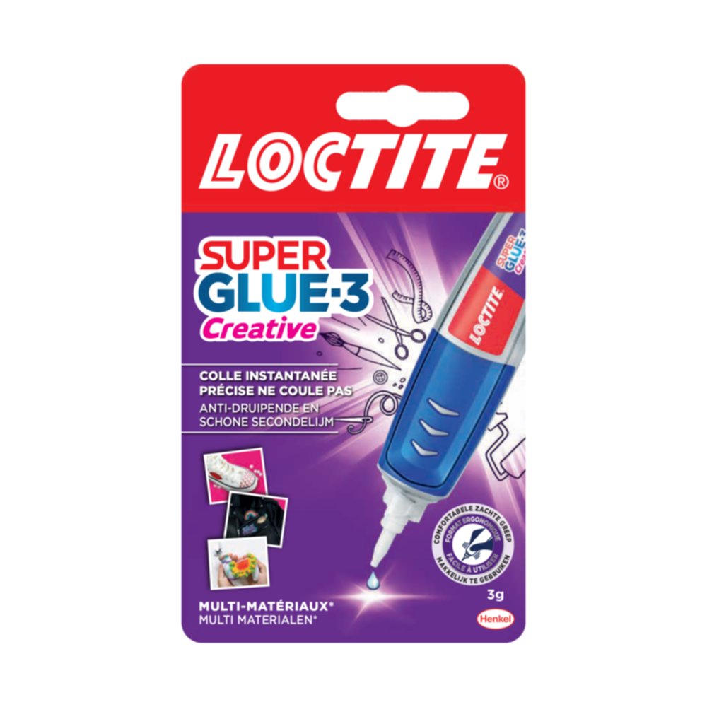 Colle Super Glue-3 Creative 3gr - LOCTITE