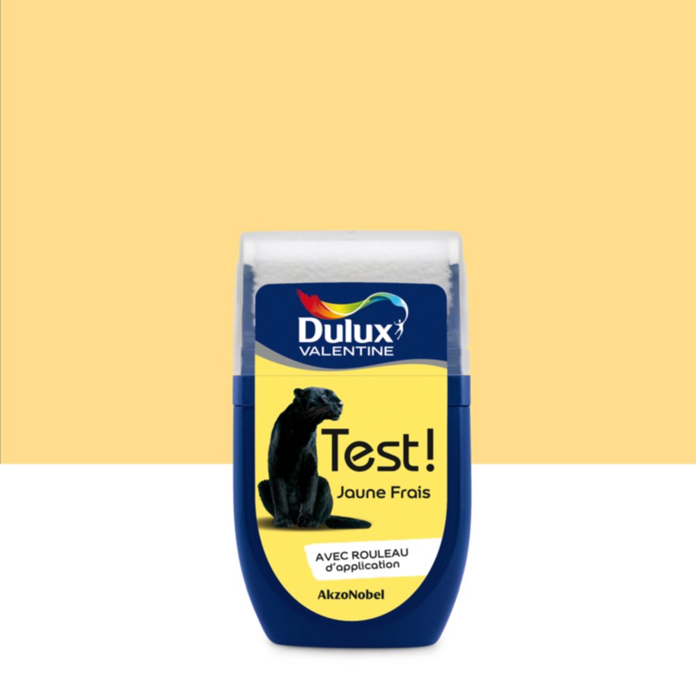 Testeur de couleur Test! Jaune Frais 30ml - DULUX VALENTINE