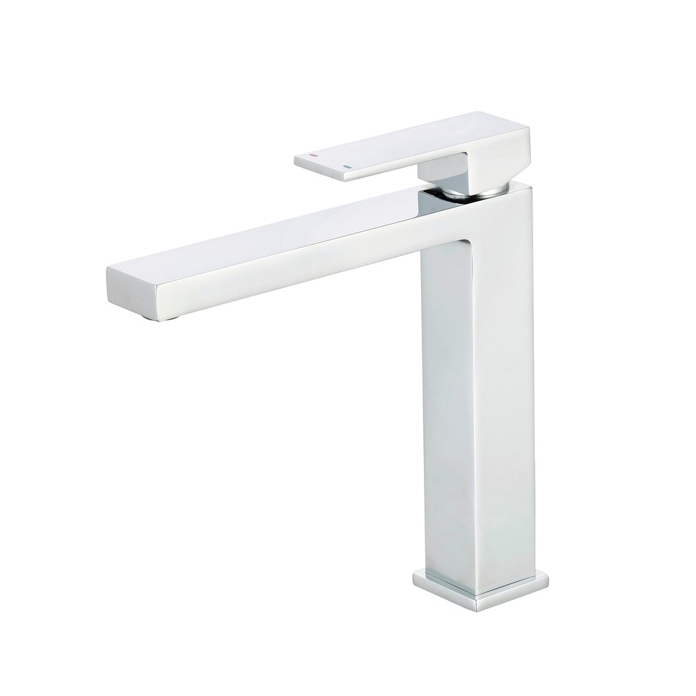 Mitigeur lavabo haut chromé hauteur 218mm - INVENTIV