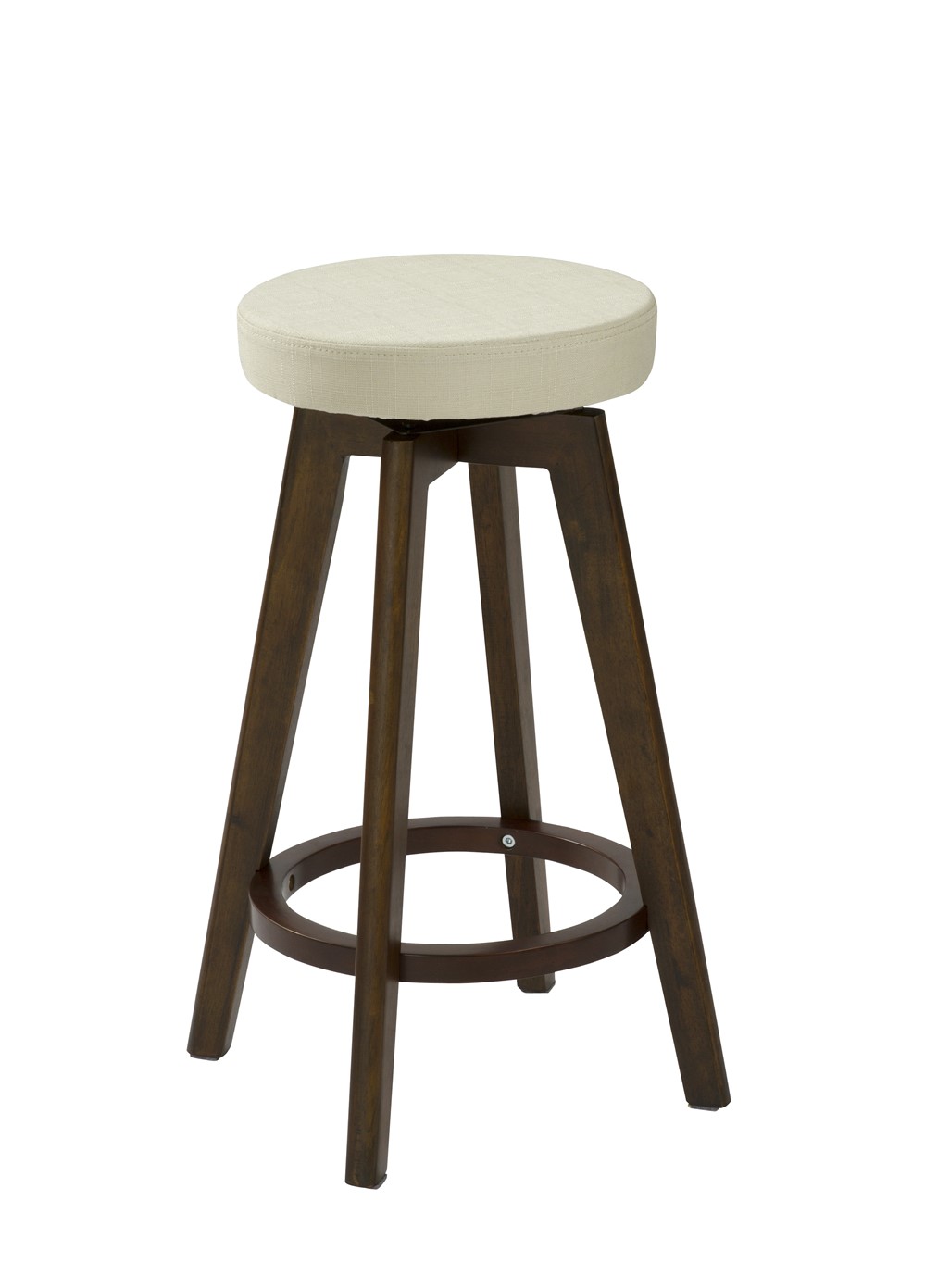 Tabouret Bar Ida Pivotant 35,5x35,5x77,5cm Marron - INVENTIV