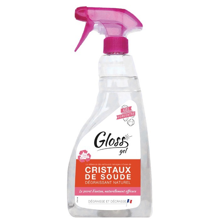 Cristaux de Soude Gel Dégraissant Naturel 750ml - GLOSS