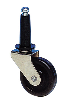Roulette retro pivotante à douille - Charge admissible 10kg. Ø37mm - CIME