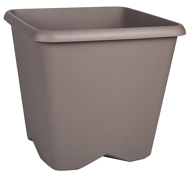 Pot Carré Chorus 13,6L Taupe