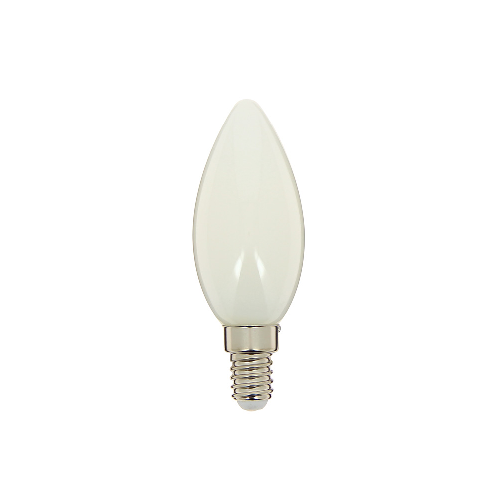 Ampoule led filament blanc E14 470lm 4W blanc chaud - XANLITE