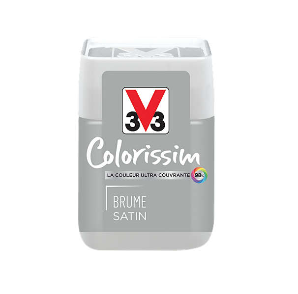 Testeur de peinture multisupport Colorissim brume satin 75ml - V33