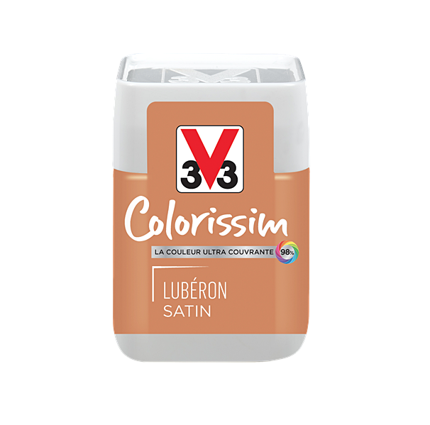 Testeur de peinture multisupport Colorissim Luberon satin 75ml - V33