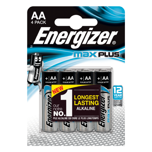 Pile AA LR6 Energizer Max Plus 1.5V x4