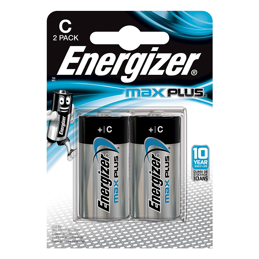 Pile C LR14 Energizer Max Plus 1.5V x2