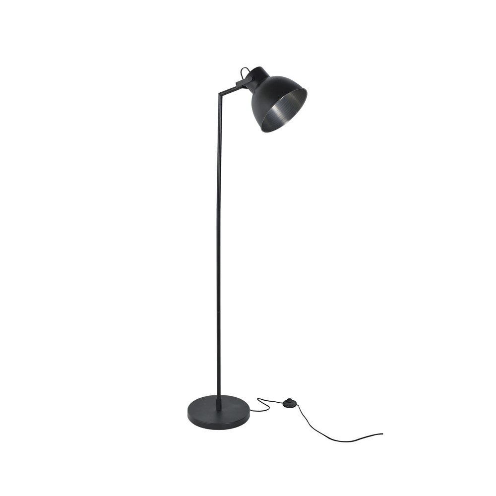 Lampadaire Dock Métal Noir Mat 161cm 60W - COREP