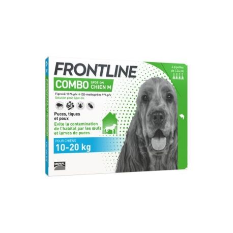 Frontline combo chien M (10-20kg)