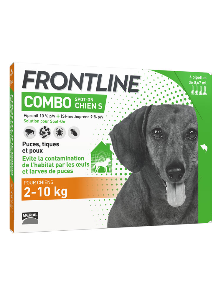 Frontline combo chien S (2-10 kg)