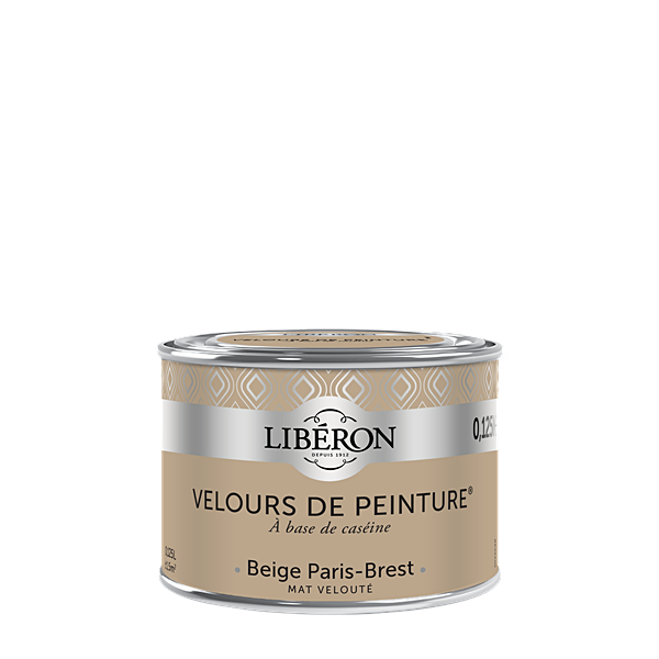 Peinture multisupport velours beige ParisBrest 125ml - LIBERON