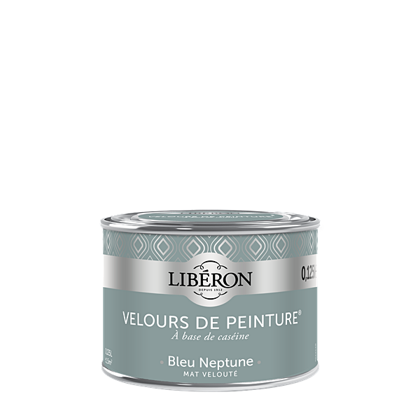 Peinture multisupport velours bleu neptune 125ml - LIBERON