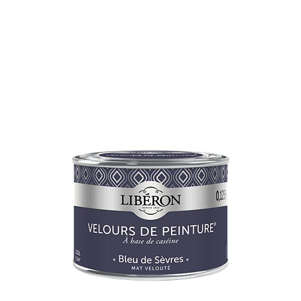 Peinture multisupport velours bleu de Sèvres 125ml - LIBERON