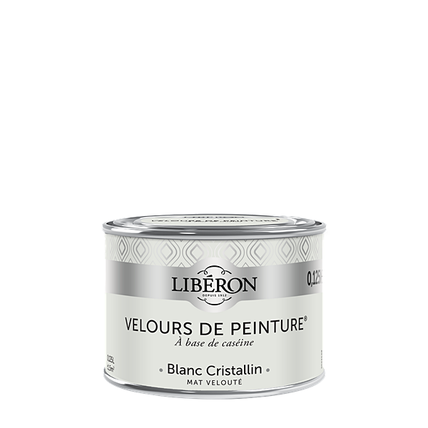 Peinture multisupport velours blanc cristallin 125ml - LIBERON