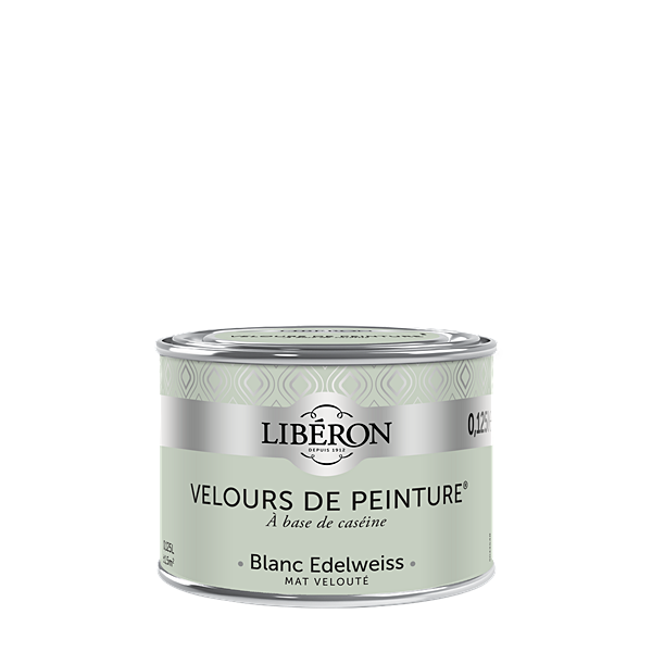 Peinture multisupport velours blanc edelweiss 125ml - LIBERON