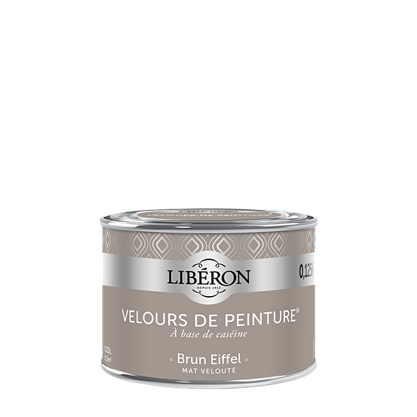 Peinture multisupport velours brun Eiffel 125ml - LIBERON