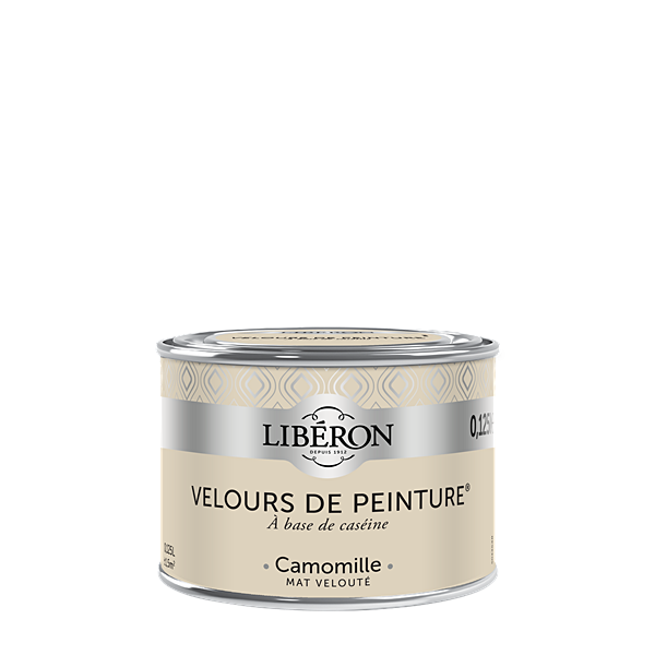 Peinture multisupport velours camomille 125ml - LIBERON