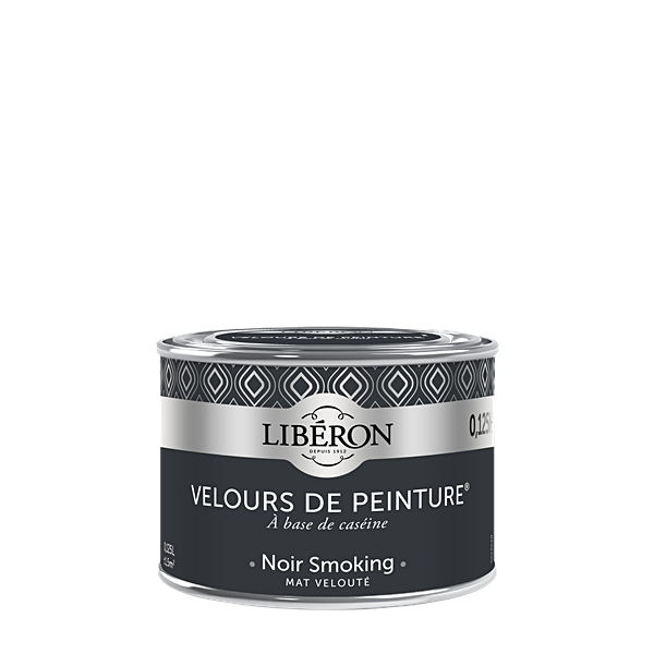 Peinture multisupport velours noir smoking 125ml - LIBERON