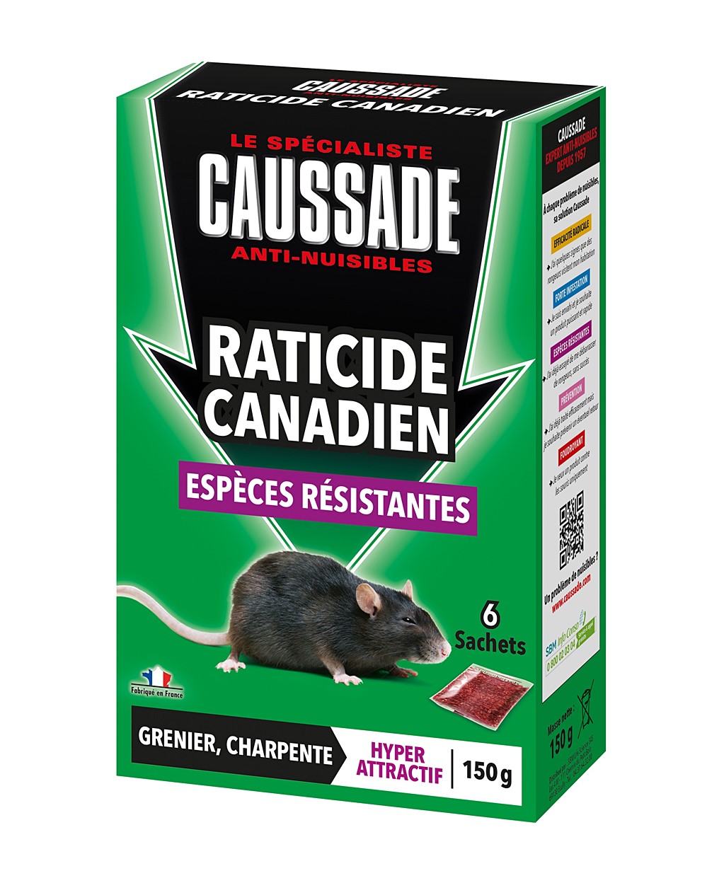 3 céréales rat  150g