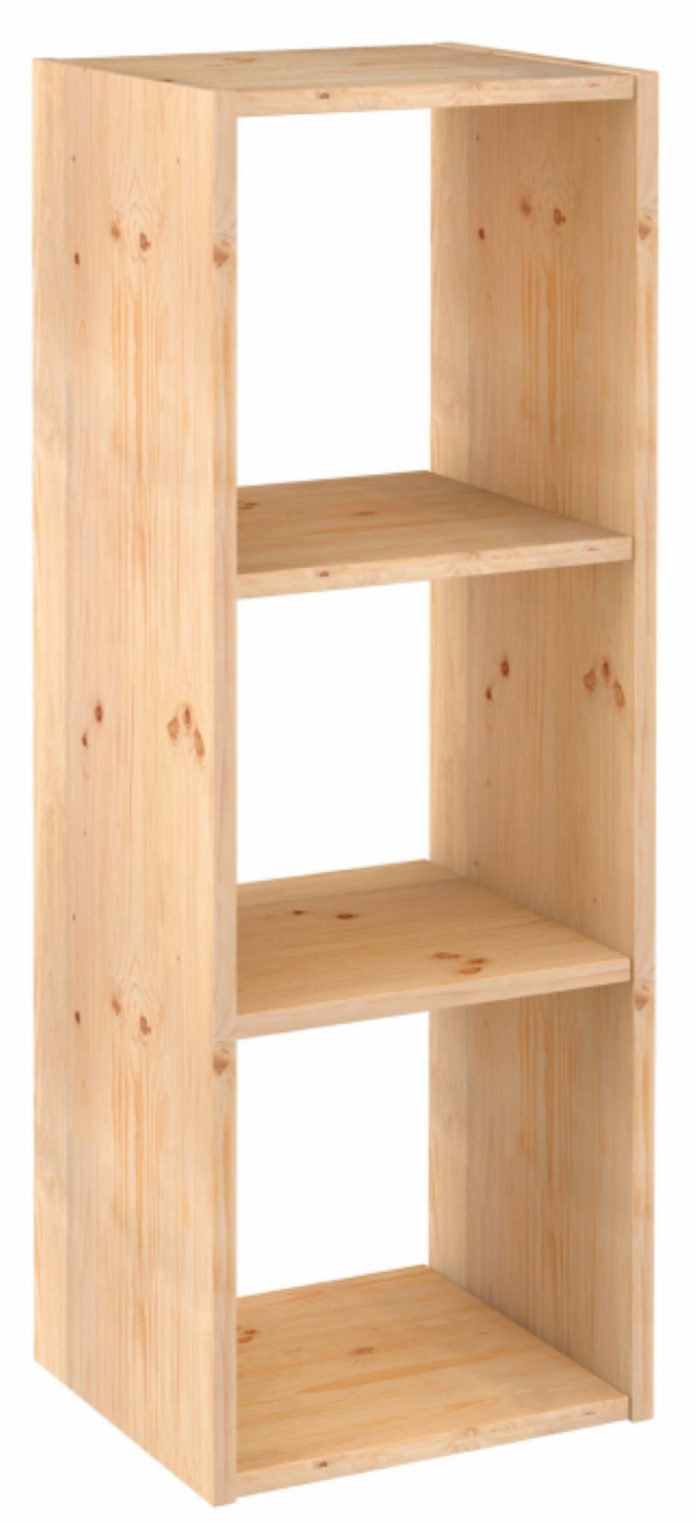 Etagère Modulaire Dinamic 3 cubes Pin Massif 105,4x36,2x33cm