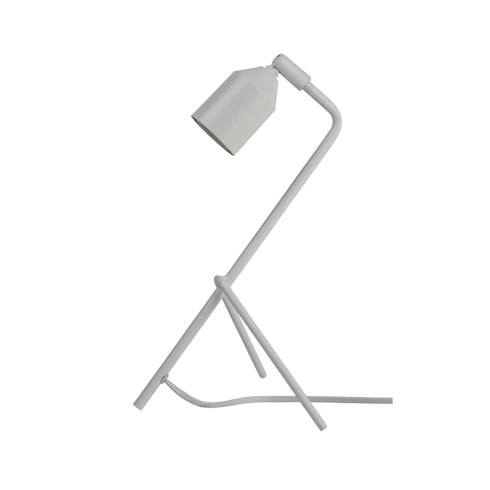 Lampe de Bureau Espar 33,5x18x20cm 40W Blanc - MATHIAS 