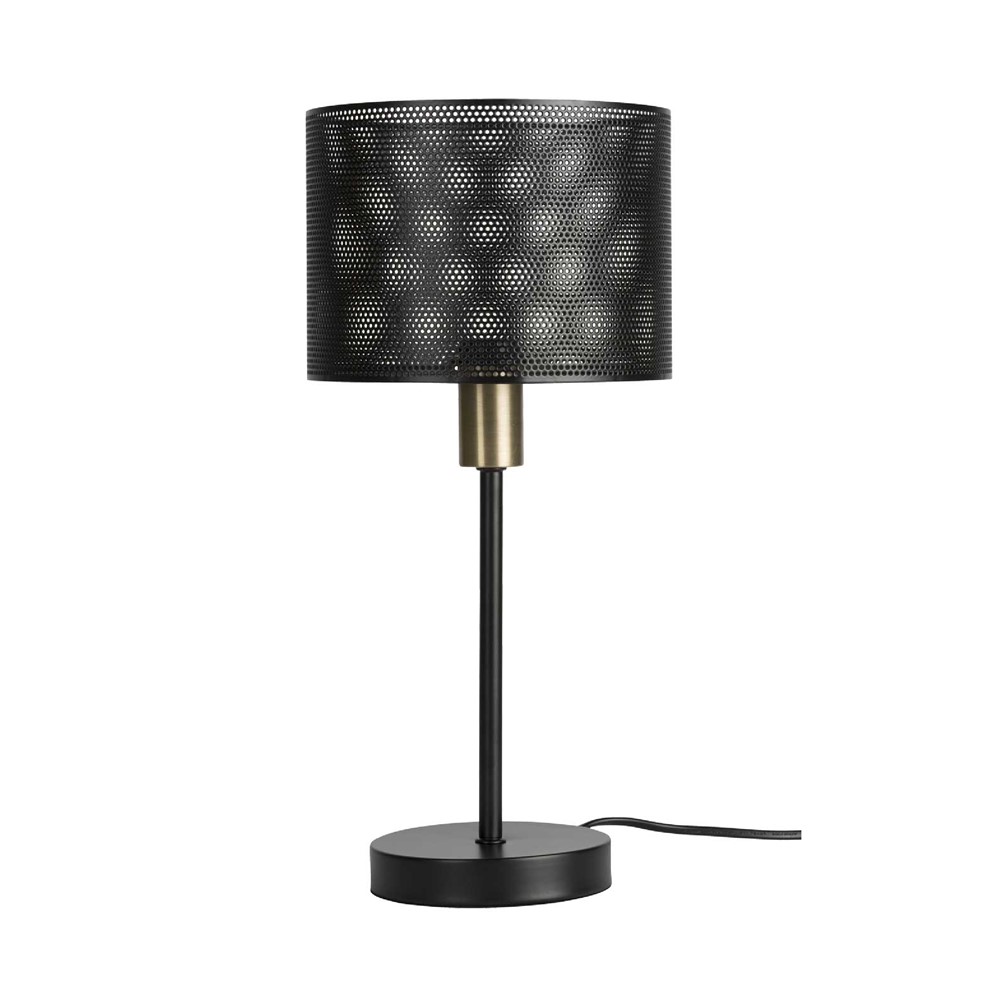 Lampe Thyzen 38,5x18x18cm 40W Noir - MATHIAS