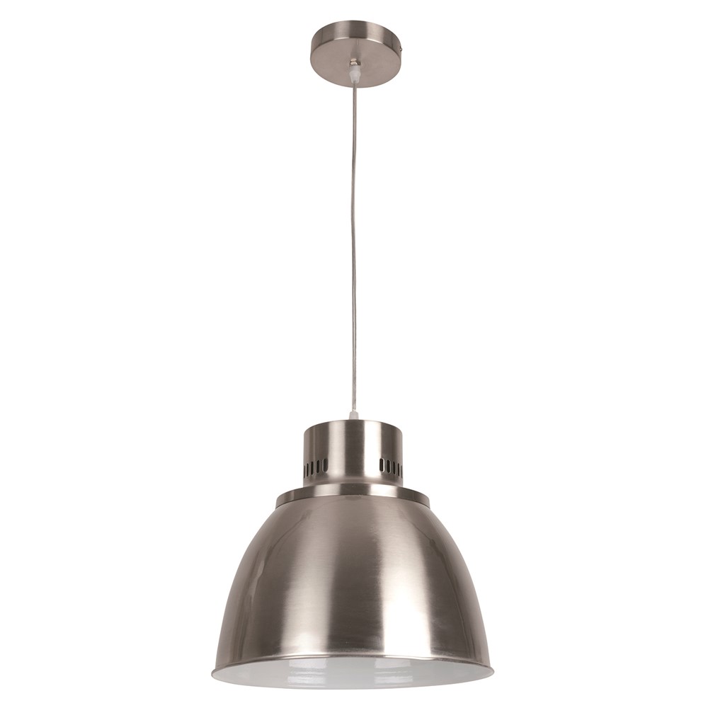 Suspension Soho Métal Aluminium Brossé Ø30,50cm 60W - COREP