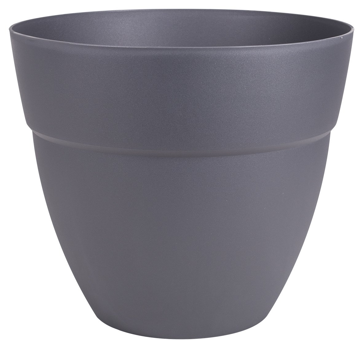 Pot cancun D40cm gris anthracite - EDA