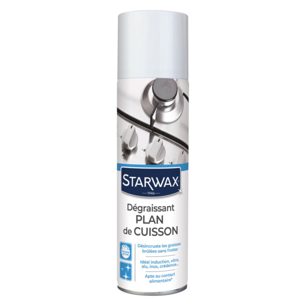 Mousse Nettoyante pour Plans de Cuisson 250ml - STARWAX