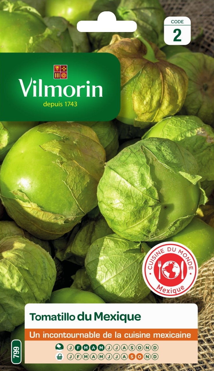 Graines Tomatillo du Mexique - VILMORIN