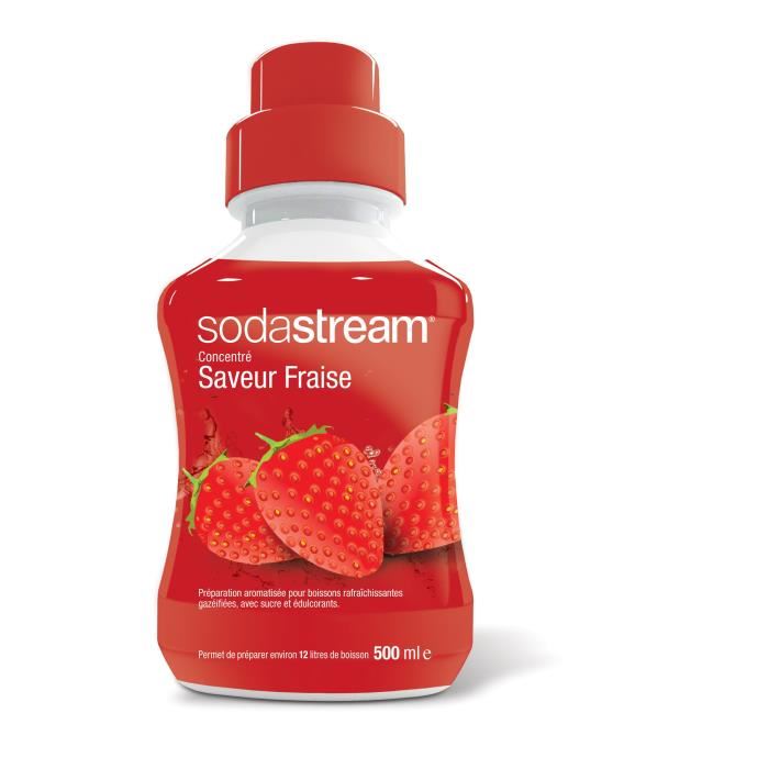 Concentré saveur fraise 500ml - SODASTREAM